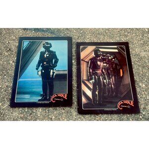 1979 Disney The Black Hole Portfolio Folder Lot of 2 (Mead 33294)